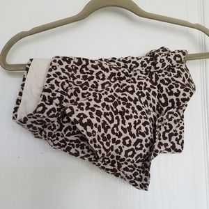 Leopard J.Crew shorts